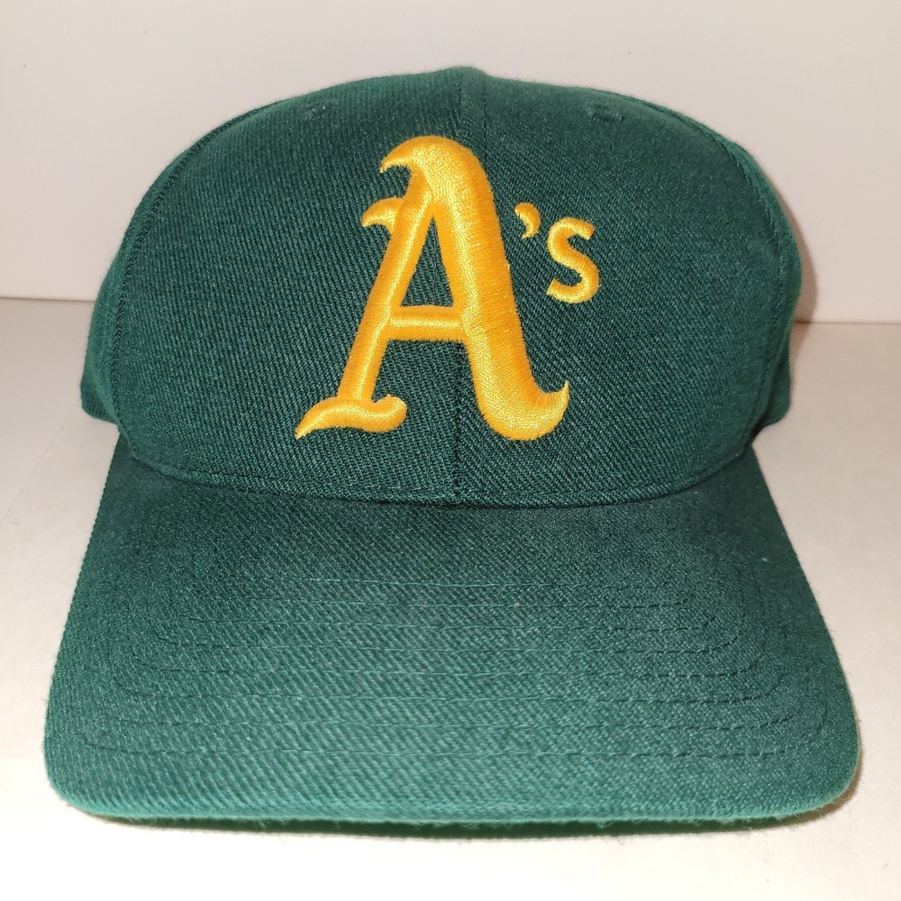 Oakland Athletics American Needle Snapback Hat Cap A's MLB‎ Green Gold